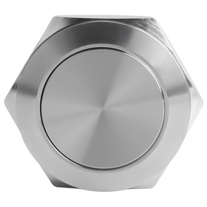 CNAOM Electric Metal Push Button <b>Switch</b> Round Head IP65 <b>Waterproof</b> Solder Terminal Momentary Operation - Product Image 1