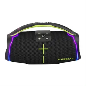 Hopestars Boombox Speaker 3 H61 asli, pengeras suara panggung keras 50W 80W Bass berat portabel Subwoofer luar ruangan H60 H65