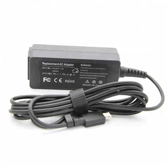Japter High Quality 33W 19V 1.75A Mini USB Laptop Adapter Charger Power Supply for Asus EeeBook X205T X205TA E202SA Computer