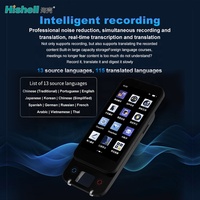 Traducteur intelligent S15 Pro AI, smartphone à écran tactile, traduction vocale en temps réel pour 148 langues, prise en charge des appels vocaux