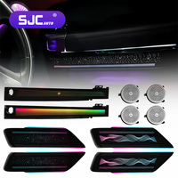 Éclairage d'ambiance intérieur SJC pour Land Rover Range Rover Sport 2014-2022, symphonie dynamique, lumière de couvercle de haut-parleur LED 64 couleurs