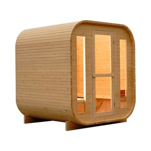 غرفة ساونا خارجية بتصميم حديث 4 أشخاص خشب بخار جاف مع ساونا - Product Image 6