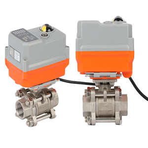 2路220V 24V电动球阀DN50电动4-20mA旋转执行器自动水控CE/NSF认证MTD - Product Image 3