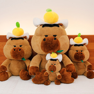Hot Sale Cute Capybara Soft Anime Plush Toy with PP Cotton Filling Creative Cute Doll <b>Claw</b> <b>Machines</b> Plush Dolls Toys Wholesale - Product Image 2