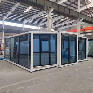 Vente en gros de petites maisons de 20 pieds et 40 pieds personnalisées, maison préfabriquée en conteneur extensible, application extérieure à prix compétitif - Product Image 2