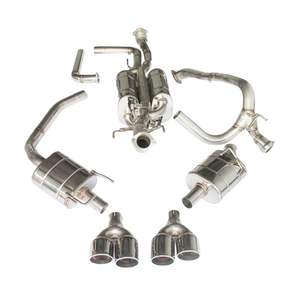 Tuyaux d'échappement Catback Valvetronic haute performance en acier inoxydable Vortex 1,5 mm poli miroir pour Nissan Patrol Y61 Y62 TB48 - Product Image 1