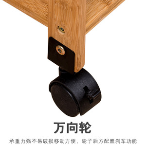 Mesita de noche moderna y sencilla de madera maciza con 2 cajones y cesta de almacenamiento para dormitorio - Product Image 4