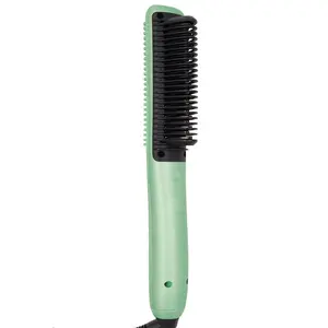 2024 Heating Comb Straightener Fast Heating Up Electric Straightening Brush Nice Price Hair Straightener