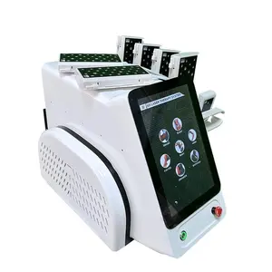 6D Lipo Laser 650nm 980nm Weight Loss red Light Therapy 6 Wavelength Body Shape Slimming System Machine