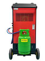 LAUNCH Value-1000plus Machine de récupération informatisée pour climatisation automobile, double réfrigérant R134a 1234, avec fonction de rinçage