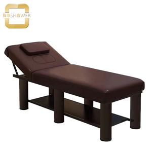 Mobilier de salon durable et élégant de lit facial de beauté moderne avec hauteur <span class=keywords><strong>fixe</strong></span> rectangulaire pour <span class=keywords><strong>table</strong></span> de massage au chocolat - Product Image 2