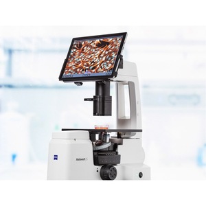 Microscopio Invertido Trinocular de Grado de Investigación Zeiss, Modelo Digital de Sobremesa, Uso Científico en Laboratorio, Alemania - Product Image 3