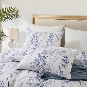 OEKO-TEX Chứng Nhận Chất Lượng Cao 3Pcs Bộ Đồ Giường Đặt Cây Hoa Mô Hình 100% Cotton Duvet Cover Set Với Gối - Product Image 6