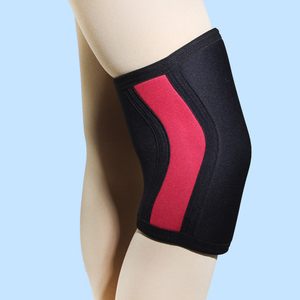 Material SCR Squat Levantamiento de pesas Rodillera 7mm Compresión Rodilla Manga para entrenamiento deportivo - Product Image 4
