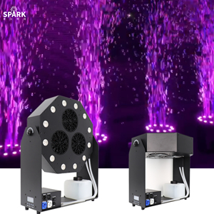 SP LED RGB 3 salidas DMX512 máquina de burbujas remota 180 ° Spin máquina de burbujas automática para fiesta de escenario de boda - Product Image 6