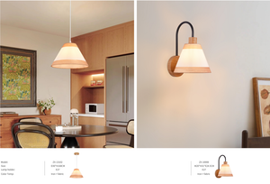 Lámpara de pared interior ecológica con casquillo E27 de estilo pastoral y vintage, directamente de fábrica - Product Image 5