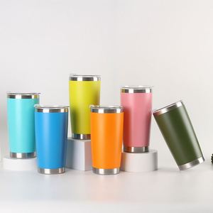 แก้วน้ำสแตนเลสสุญญากาศแบบพกพาสำหรับติดตั้งในรถยนต์ที่ปรับแต่งได้ - Product Image 1