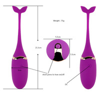 BlueRabbit Silikon-Vibrations-Ei Großhandel Leistungsstarke Ferngesteuerte Ei-Vibratoren Benutzerdefiniertes Logo Verpackung Erwachsenen-Spielzeug