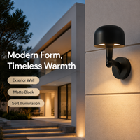 Lampe LED en forme de champignon pour pelouse, éclairage extérieur décoratif et pratique, résistant aux intempéries, pour porche, terrasse, garage, applique murale