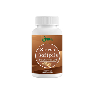 High Quality Stress Softgels Ashwagandha and L Theanine Support Muscle Function Lemon Balm Softgels - Product Image 1