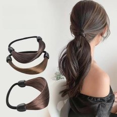 Cheveux humains Clip-In Ponytail Perruques Water Wave Yaki Styles droits avec dentelle cravate caoutchouc lier cordon conception de haute qualité - Product Image 1