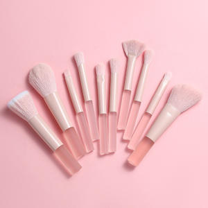 Lot <span class=keywords><strong>de</strong></span> 10 mini pinceaux <span class=keywords><strong>de</strong></span> maquillage roses en poils synthétiques pour rouge à lèvres et <span class=keywords><strong>fond</strong></span> <span class=keywords><strong>de</strong></span> <span class=keywords><strong>teint</strong></span> – Vente en gros - Product Image 2