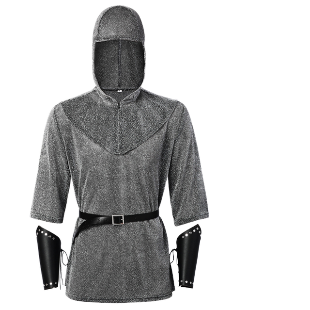 Medieval Knight Templar Cosplay Costume for Movie Role Play Renaissance Outfits Suit Dresses Vintage Retro Party Wear Christmas