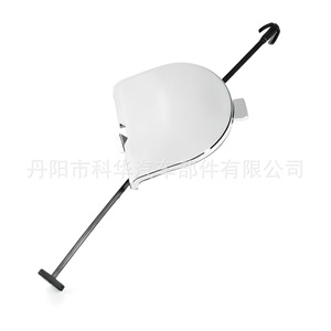 Cubierta de Remolque Electrochapada para Parachoques Trasero de Fiat 500 735455393 2007-2012 Material ABS - Product Image 5