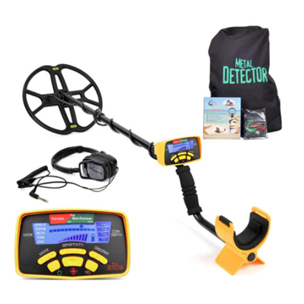 Long Range Gold Detector MD-6350 With 12 Inch Waterproof Coil Professional Treasure Hunting Industrial Metal Detector