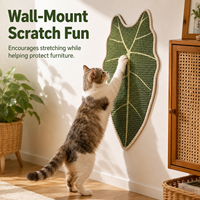 Tapis à gratter mural en sisal pour chats, idéal pour l'intérieur et la décoration de la maison - Vente en gros