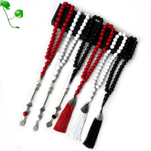 Résine Ambre <span class=keywords><strong>Arabe</strong></span> Tasbih Tesbih Islamique 10mm 33 Perles de Prière Islam Musulman Subha Sebha Worry Beads Allah Mohammed Ramadan Rosaire - Product Image 5