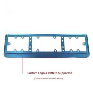 Cadre de plaque d'immatriculation de voiture, nouveau style en gros pour le Moyen-Orient, en alliage d'aluminium - Product Image 3