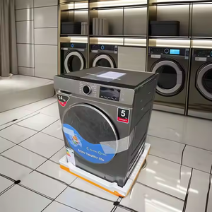 Lave-linge et sèche-linge intelligents 14 kg, autres pièces, prix tapis, blanchisserie commerciale sans contact, séchage automatique, chargement frontal, Ene - Product Image 1
