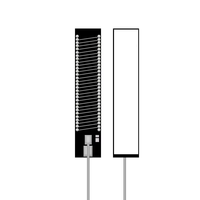 Antenne patch PCB intégrée 40*7mm 433MHz avec câble connecteur RF, signal stable 3dBi, antenne interne pour IoT