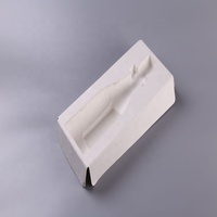 Gevormde Pulp Wijnfles Verpakking Binnenbak Wijn Verzender, Wijnfles Lade, Papier Pulp Lade Voor Wijnflessen Drager