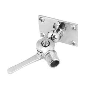 316 Stainless Steel Antenna Base 92mm X 64mm Dual Axis Adjustable Marine Hardware For Boat <b>Yacht</b> - Product Image 4
