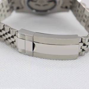 Hot-selling popular design 3 bar waterproof 20cm long sapphire crystal white custom men's <b>mechanical</b> <b>watch</b> - Product Image 5