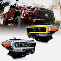Accessoires tout-terrain DLF : Phares LED modifiés pour Tacoma 2016-2021, 6000K, 10000 Lumens, DRL, 12V – Amélioration automobile