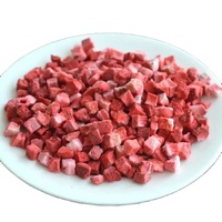 Fraises en dés lyophilisées-Qualité supérieure