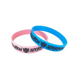 Pulsera de silicona personalizada para regalos de fiesta con tu logotipo grabado - Product Image 4