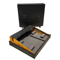 Nouvelle console de mixage audio professionnelle pour DJ, Flight Road Mixer Case pour le mixage sonore numérique en direct, Midas Allen Heath SQ6 avec roues