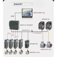 6ES7288-2QT16-0AA0 SIEMENS S7-200 SMART EM QT16 Módulo de Salida Digital 16DO 24VDC Transistor
