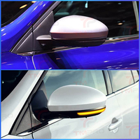 TMPRO - Piezas de Tuning Exterior para Automóvil de 12 V para Renault Megane 4 IV Talisman Clio, Espejo Retrovisor LED, Intermitente, Lámpara Indicadora