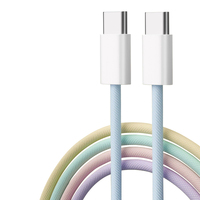 Toptan Fiyatlı USB-C - USB C PD20W 5A Hızlı Şarjlı Ucuz Orijinal Veri Kablosu Telefon, Laptop, Tablet için