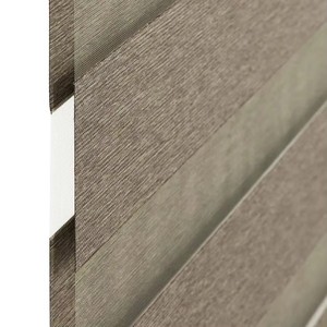 Ngày và Đêm Zebra rèm không dây thông minh Wifi pin điều khiển từ xa Zebra Con lăn bóng râm cuộn lên Combi Zebra rèm - Product Image 3