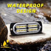 Luces LED para Auto, Impermeables, para Parrilla Delantera, con Interruptor Remoto con Cable, para Camioneta