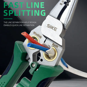 คีมทดสอบอเนกประสงค์<span class=keywords><strong>8</strong></span>-in-1คีมไฟฟ้าสแตนเลสปากกาวัดเข็มจมูกสำหรับการสนับสนุน OEM - Product Image 3