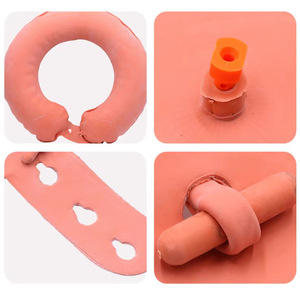 Type 87 Inflatable Lifebuoy Circular PVC Swimming Ring Double Airbag Sea Lake Training Float - Product Image 4
