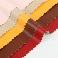 Tissu en cuir végétalien extensible personnalisé de nouveau style pour le cuir artificiel de coton PU de fournisseur de tapisserie d'ameublement