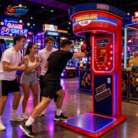 Joyplay Machine de boxe commerciale, machine de jeu de boxe à monnayeur, équipement de test de force de boxe, machine d'arcade de boxe